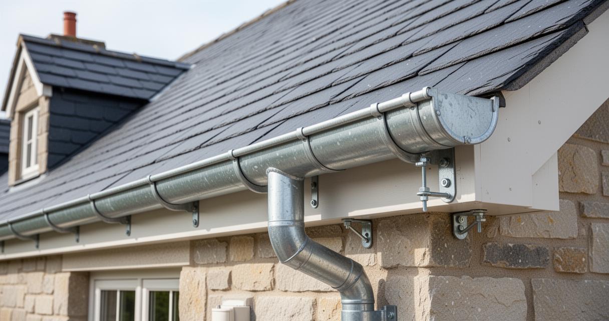 Gouttières en zinc : guide complet pour une pose facile et une installation durable