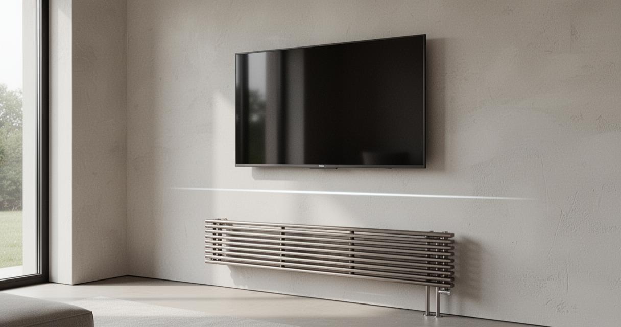 Distance idéale entre TV et radiateur : comprendre les recommandations pour un chauffage optimal