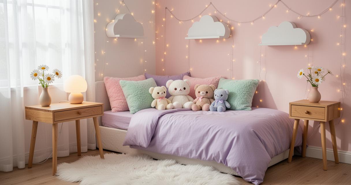 Coussins en forme d&rsquo;animaux : la deco chambre kawaii pour une ambiance adorable et réconfortante
